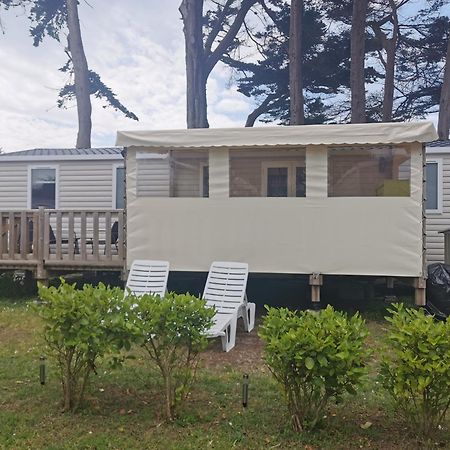 Mobilhome Vue Ocean La Costa Breizha Quiberon Exterior foto